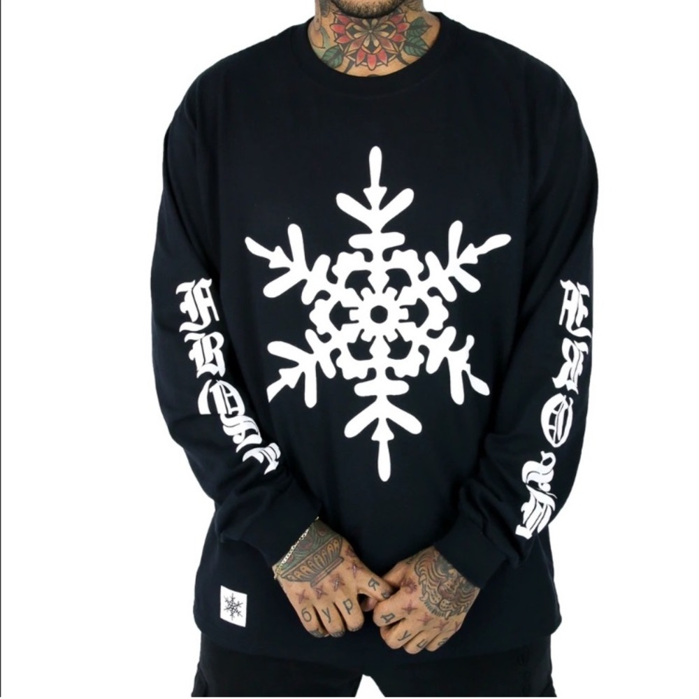 FROST ❄️ Snowflake Logo Longsleeve Tee